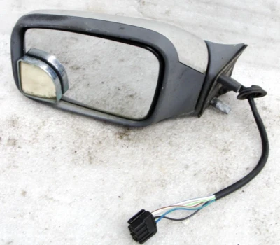Volvo driver left door sideview power mirror OEM 850 S70 V70 V70XC 93-00 SILVER - Изображение 1 из 4