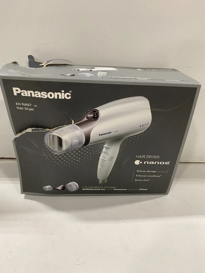 松下Nanoe沙龙吹风机带振荡快速干燥喷嘴 — 第 1/1 张图片