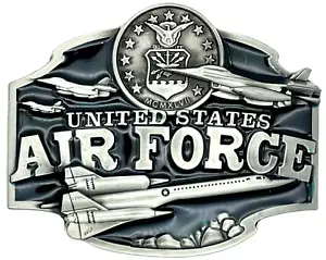 United States Air Force Military Enameled Belt Buckle New - Picture 1 of 2