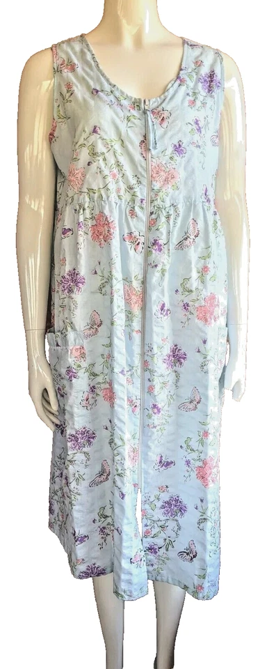 Vestido de casa Granada para mujer camisón talla M mariposa floral cottagecore femenino Foto 1 de 4