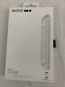 TECH21 Impact Clear iPhone Case  7 Clear Matte T21-5408