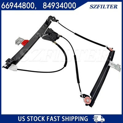 Regulador de ventana para Maserati para Quattroporte 03-13 lado pasajero delantero derecho Foto 1 de 4