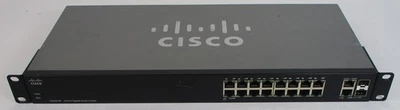 Cisco SG200-18 18 Port Gigabit Ethernet Smart Switch - Image 1 of 2