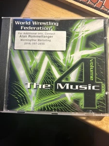 Various Artists WWF PROMO The Music Vol. 4 CD WWE WCW Jericho Edge Mark Henry - Picture 1 of 4