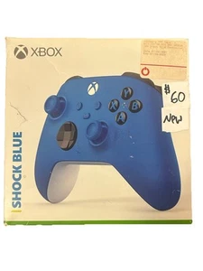 XBOX Wireless Controller Series X/S - Shock Blue NWOT - Microsoft Open Box - New - Picture 1 of 4