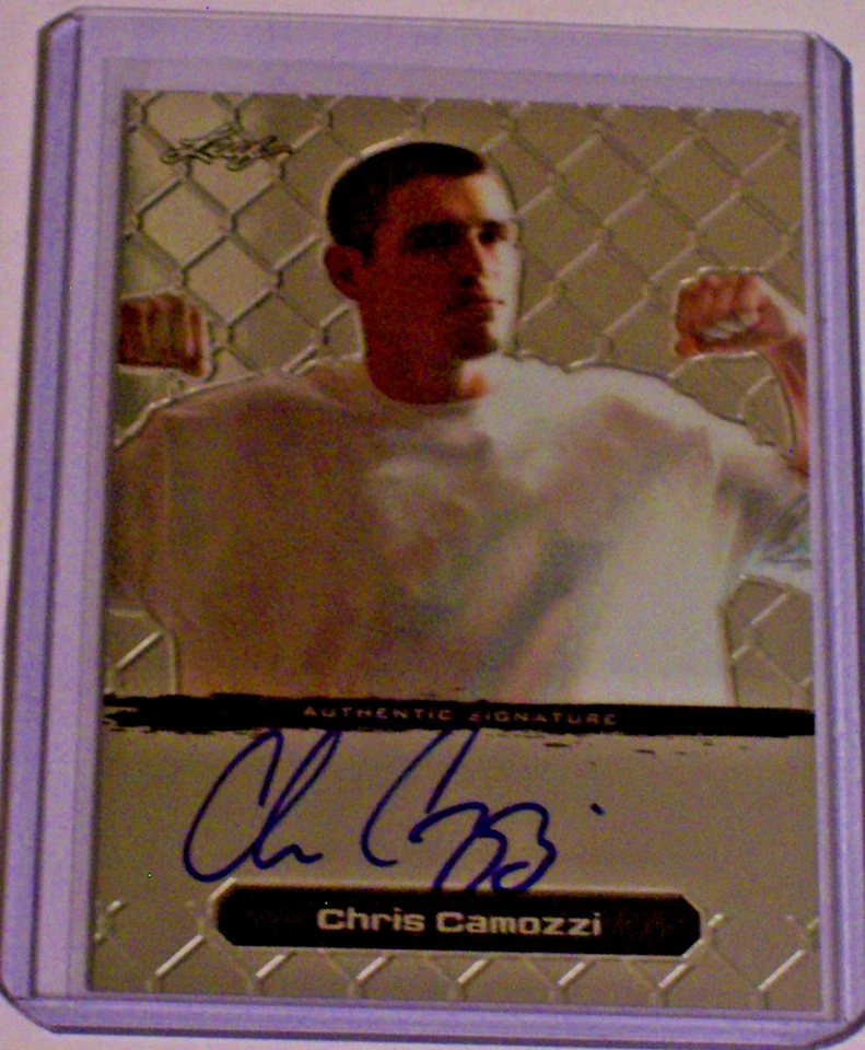 2011 Leaf Metal MMA On Card Autograph Chris Camozzi - Image 1 of 1