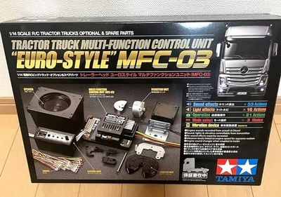 Tamiya RC Big Truck Option & Spare Parts No.23 TROP.23 Euro Style MFC-03 56523 - Image 1 of 4