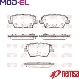 BRAKE PAD SET DISC BRAKE 1784.02 FOR KIA CEED/PRO/Sportswagon/Hatchback/Van/X - Picture 1 of 6