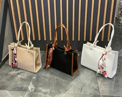 Fossil Unbranded Leather Beaded Bag Charm Key Fob Brass, Brown - Image 1 of 4