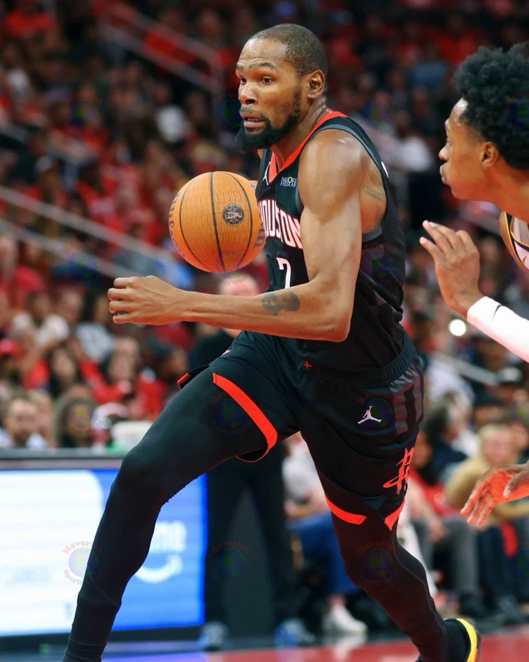 Foto 8x10 Kevin Durant Houston Rockets NBA Baloncesto Jugador Más Valioso Campeón Foto 1 de 1