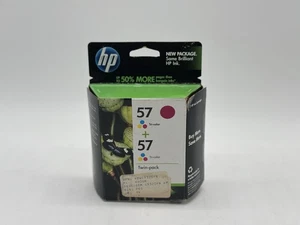 HP 57 (C9320FN) Dwupak Trójkolorowe wkłady atramentowe OEM - Zdjęcie 1 z 5