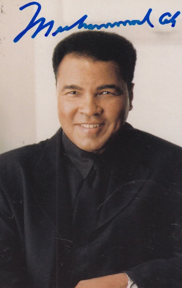 Autogramm - Muhammad Ali (Boxen) - Bild 1 von 1