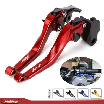 CNC Front Short Brake Clutch Levers For YAMAHA FZ1 FAZER 2001-2005 FZ 1 Handles - Image 1 of 4