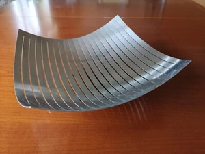 Obstschale, Deco-Schale, Designer Schale, Edelstahl. Handarbeit - Bild 1 von 4
