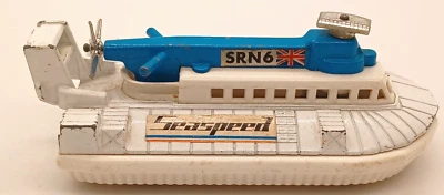 SEASPEED SRN6 HOVERCRAFT WEISS BLAU VON MATCHBOX SUPER KINGS K24 ENGLAND 1974 - Bild 1 von 4