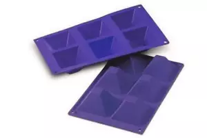 Muffinform Pyramide Silkon Backform Kuchenfom Backen Spitz - Bild 1 von 2