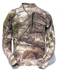 Cabela's INSTINCT Mens Backcountry Active Lightweight Hunting 1/4-Zip T Pullover - Picture 1 of 6