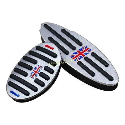 Cubierta de pedal de acelerador de freno de aluminio para Mini Cooper F54 F55 F56 F57 F60 R55 R56 R57 Foto 1 de 4