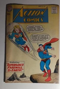 ACTION COMICS #258 NOV 1959 SUPERMAN SUPERGIRL CONGORILLA VG- 3.5 - Foto 1 di 8
