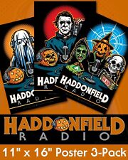 Haddonfield Radio Poster 3-Pack