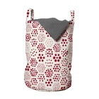 Crazy Art Laundry bag Dotted Hexagon Shapes