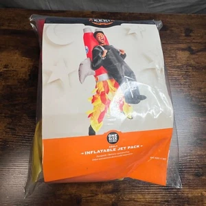 Jetpack Reiter aufblasbares Kostüm Halloween Erwachsene Einheitsgröße Hyde und Eek - Bild 1 von 4