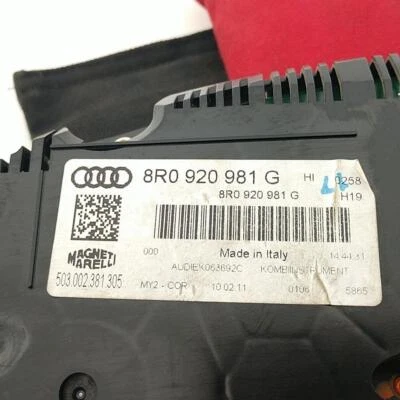 Cuadro de instrumentos velocímetro OEM para Audi Q5 Cluster 123K Foto 1 de 3