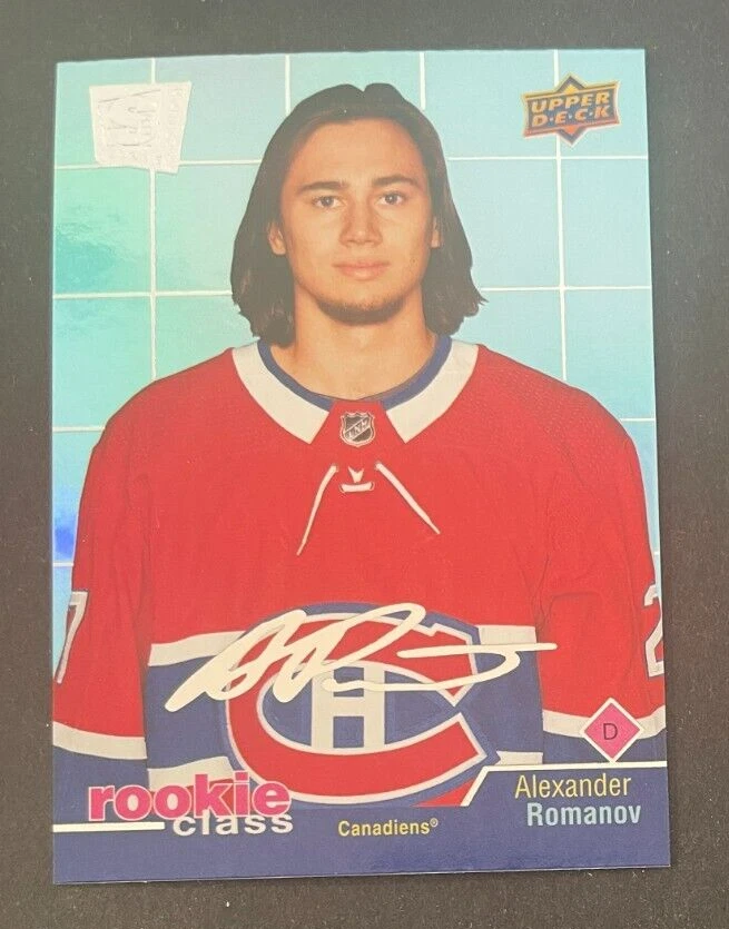 Alexander ROMANOV 2020-21 Upper Deck Extended Series Rookie Class SE #RC18 - Image 1 of 2