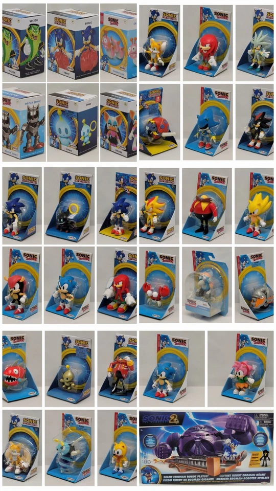 Figuras de acción Jakks Pacific Sonic the Hedgehog 2,5" ¡TÚ ELIGES! Construye un lote Espio Foto 1 de 1