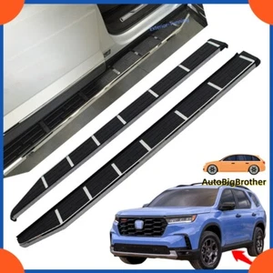 Fits for Honda pilot 2023 2024 2Pcs Running Boards Side Steps Pedals Nerf Bar - Picture 1 of 5