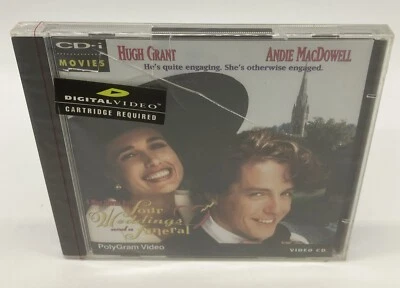Four Weddings and a Funeral (Philips CD-i) Video CD Movie New Cracked Case - Image 1 of 4