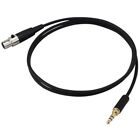 3.5Mm Jack To 3Pin  Xlr Female For Bm800 Pc Headphone Mixer Microphone5840