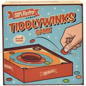 Traditional Tiddly Winks Fun Family Game By Retro Bazaaa Ages 4+ - NEW UK - Picture 1 of 1