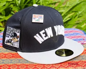 New York Yankees MLB x Big League Chew Fitted Hat New Era 59FIFTY Original - Picture 1 of 9