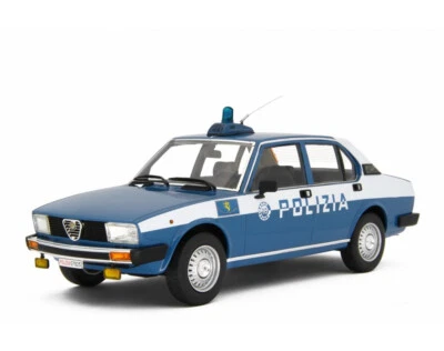ALFA ROMEO ALFETTA 2.0 L POLIZIA STRADALE 1978 1/18 LM154B-PO LAUDORACING - Immagine 1 di 2