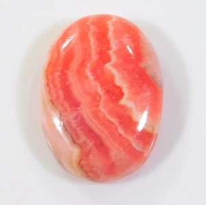 14 Ct Top Quality 100% Natural Pink Rhodochrosite Oval Cabochon Gemstone BJ=0150 - Picture 1 of 6
