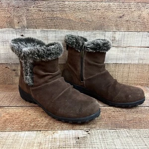 Botines para mujer Khombu Laura All Weather marrón talla 8 - Imagen 1 de 8