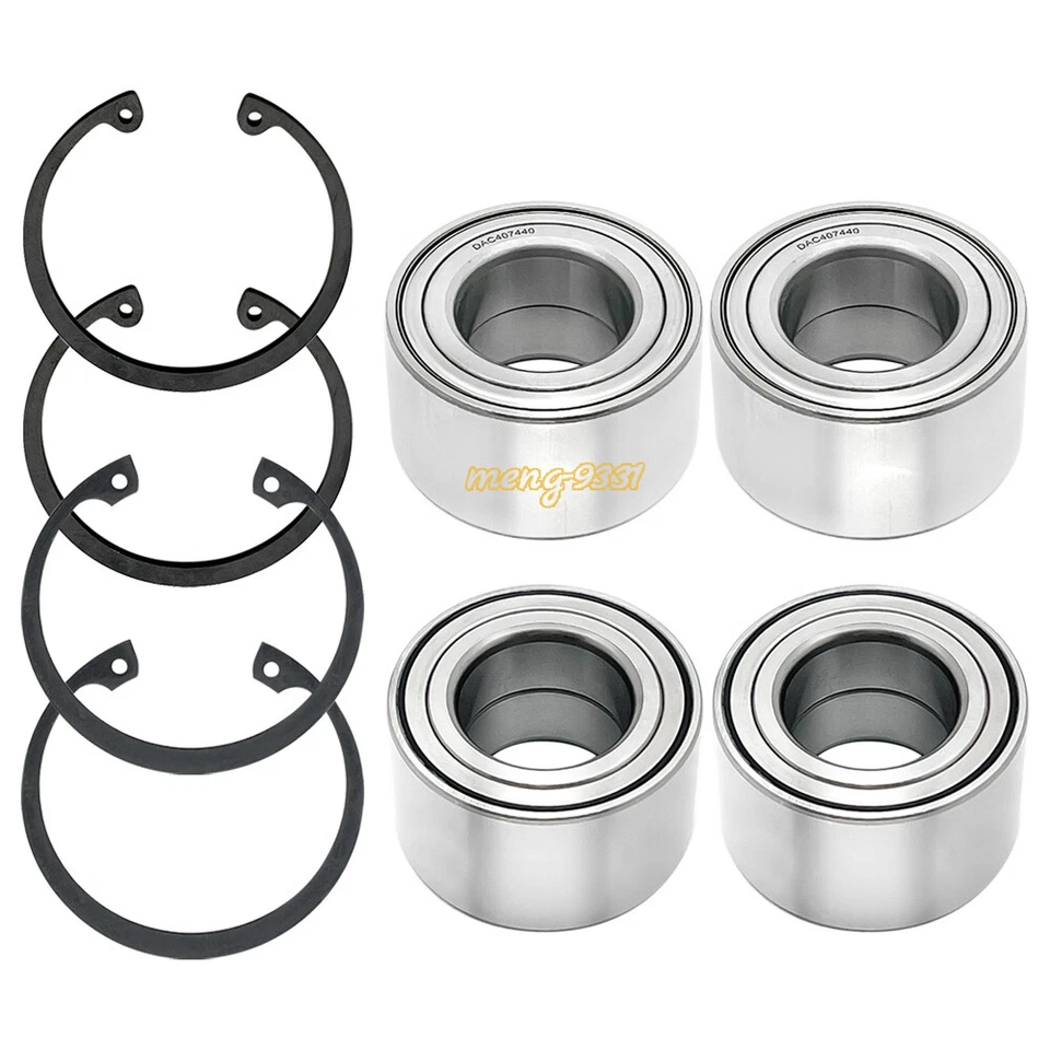 4 x Front & Rear Wheel Bearings kit for Polaris Ranger 400 425 500 570 700 800 - Image 1 of 4