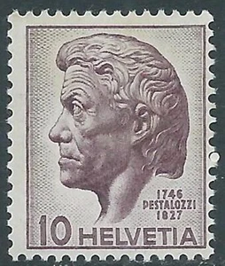 1946 SVIZZERA J.H. PESTALOZZI MNH ** - VA1-3 - Picture 1 of 1