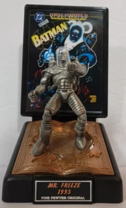 Comic Book Champions DC Modern Age 1995 Mr. Freeze Pewter Statue w/COA MINT-VHTF - Picture 1 of 23
