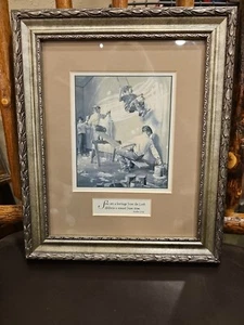 ARNOLD FRIBERG "HERITAGE FROM THE LORD" FRAMED & MATTED PRINT NAMEPLATE & COA - Picture 1 of 8