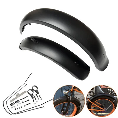 Крылья 20 x 4,0 для горного велосипеда толстая шина 110 мм комплект грязевых щитков крыльев брызговики - Изображение 1 из 4