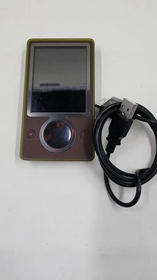 MICROSOFT ZUNE BROWN 30GB/128GB...NEW HARD DRVE...NEW BATTERY... - Image 1 of 4