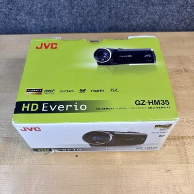 JVC HD Everio GZ-HM35, 1080P, Camcorder - Image 1 of 4