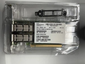 HPE Intel Ethernet E810-CQDA2 Network Adapter P21114-001 P21112-B21 - Afbeelding 1 van 3
