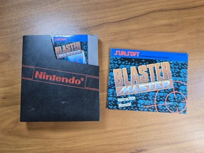 Blaster Master (Nintendo Entertainment System, 1988) w Manual. Tested-Working! - Image 1 of 4
