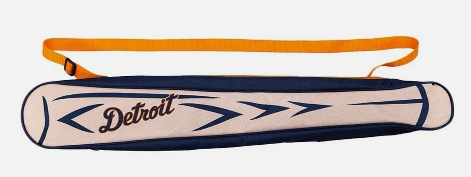 Detroit Tigers Baseball Bat Sling Cooler 6/7/2025 SGA MLB Miller Lite Beer Soda - Image 1 of 1