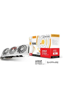 SAPPHIRE PURE AMD Radeon RX 7800 XT 16GB GDDR6 Scheda Grafica - Image 1 of 3