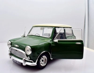 Modellino auto scala 1:18 Mini Cooper Burago diecast modellismo da collezione u - Immagine 1 di 3