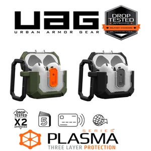 UAG Plasma Case for AirPods (Gen 4 2024) Rugged Hard Shell Protective Cover - Picture 1 of 13